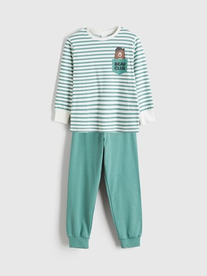 Lc Waikiki Yeni Sezon Bisiklet Yaka Erkek Çocuk Pijama Takımı