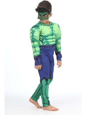Masal Hulk Kaslı  Kostüm
