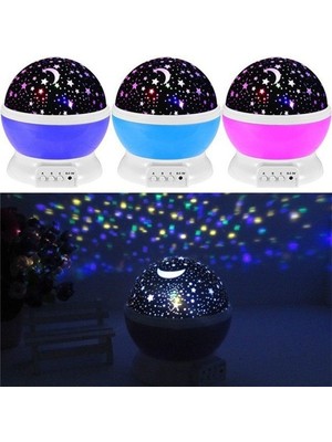 Najmaddin Dönen Star Master Gece Lambası