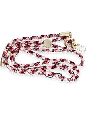 Zenvia Onegif Je Desenli Boyun Askısı - Pembe ZNV-MRK10346