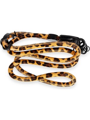 Zenvia Onegif Jı Leopar Desenli Boyun Askısı - Turuncu ZNV-MRK10346
