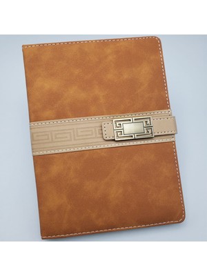 Zenvia Tarihsiz Ajanda Defter Taba Rengi  ZNV-TTT3245