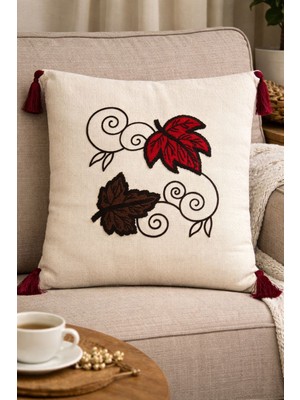 Ecem Home 2' Li Punch Kırlent Kılıfı