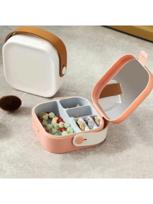 Zenvia Aynalı Makyaj Kutusu Çanta Boy  ZNV-TTT3245