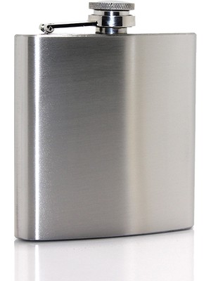 Zenvia Paslanmaz Çelik 5 Oz Tekli Matara Model 2  ZNV-TTT3245