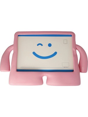 Zenvia  Samsung Galaxy T510 Tab A 10.1 Kılıf Karakter Tablet Silikon - Açık Pembe ZNV-MRK10346