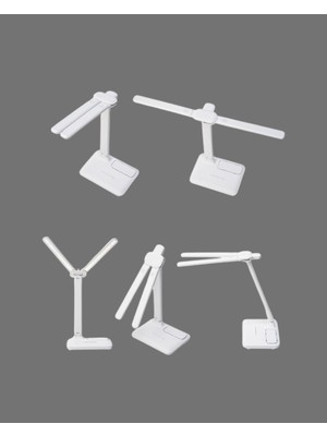 Zenvia Kısılabilir LED Masa Lambası – Kalemlik, Telefon Standı ve Okuma Işığı Bir Arada Znv-Tcndy