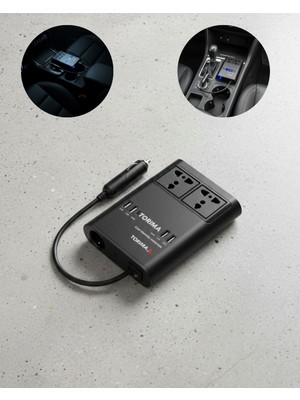 Zenvia G25 Araç Çakmak Girişli Güç Invertörü Znv-Tcndym