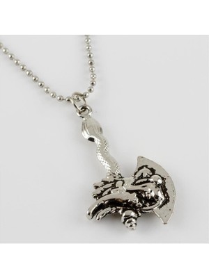 Zenvia Balta Figürlü Erkek Kolye ZNVBJTR-23577