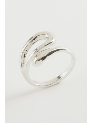 Zenvia Oval Metal Yüzük ZNVBJTR-23577