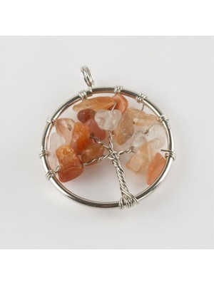 Zenvia Akik Doğaltaş Kolye Ucu ZNVBJTR-23577