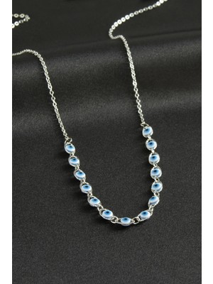 Zenvia Nazarlı Mineli Kolye ZNVBJTR-23577