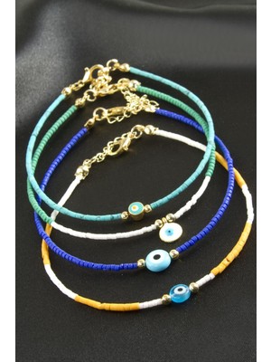 Zenvia Naazar Miyoki Boncuk Bileklik ZNVBJTR-23577