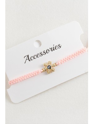 Zenvia Kartanesi Makrome Örgülü Bileklik ZNVBJTR-23577