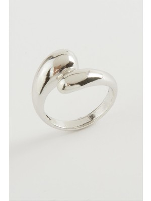 Zenvia Su Damlası Metal Yüzük ZNVBJTR-23577