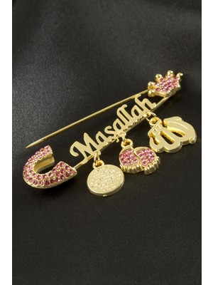 Zenvia Maşallah Yazılı Broş ZNVBJTR-23577