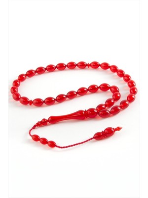 Zenvia Zeytin Şekilli Plastik Tesbih 8*11 mm ZNVBJTR-23577