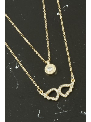 Zenvia Kanat Yeni Sezon Ikili Kolye ZNVBJTR-23577