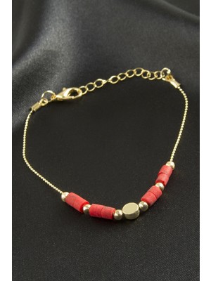 Zenvia Yuvarlak Kum Boncuk Bileklik ZNVBJTR-23577