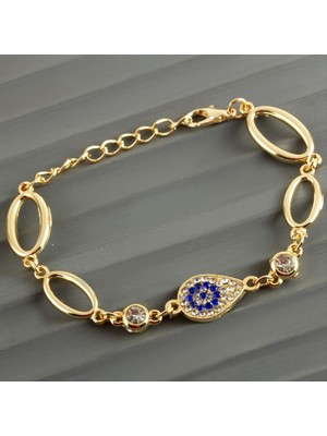 Zenvia Oval Taşlı Trend Bileklik ZNVBJTR-23577