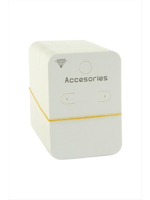 Zenvia Dikdörtgen Kalın Küpe Kartı 100 Adet ZNVBJTR-23577