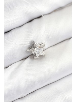 Zenvia Misineli Yıldız Model Gümüş Renk Hayalet Kolye ZNV-EBJT4377