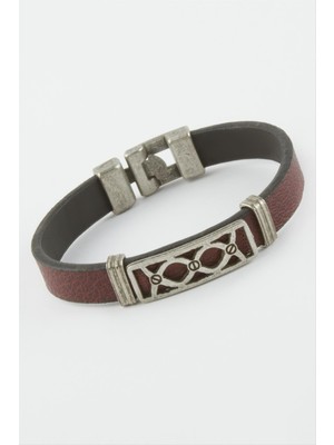 Zenvia Sonsuzluk Suni Deri Bileklik ZNVBJTR-23577