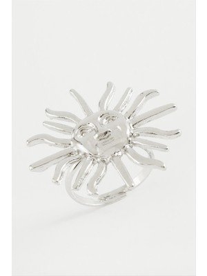 Zenvia Güneş Metal Yüzük ZNVBJTR-23577