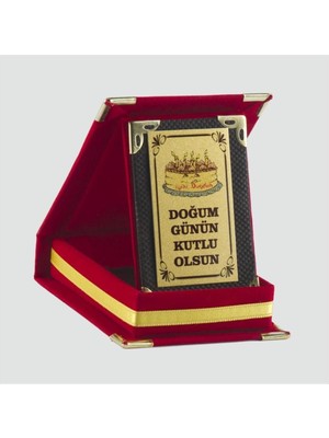 Zenvia Doğum Günün Kutlu Olsun Plaketi ZNVBJTR-23577