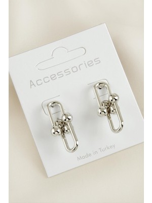 Zenvia Tfny Yeni Sezon Metal Küpe ZNVBJTR-23577