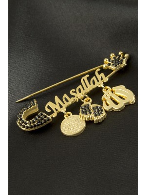 Zenvia Maşallah Yazılı Broş ZNVBJTR-23577
