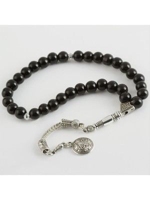 Zenvia Onix Parlak Doğaltaş Tesbih 8 mm ZNVBJTR-23577