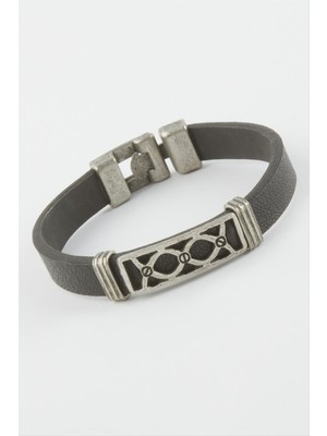 Zenvia Sonsuzluk Suni Deri Bileklik ZNVBJTR-23577