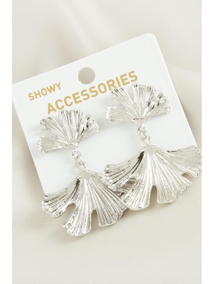 Zenvia Yaprak Trend Metal Küpe ZNVBJTR-23577