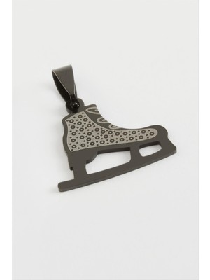 Zenvia Buz Pateni Çelik Kolye Ucu 2,5 cm ZNVBJTR-23577