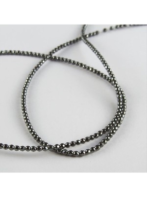 Zenvia 3 mm Fasetli Hematit Taşı ZNVBJTR-23577