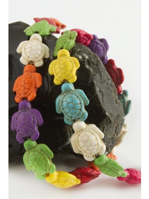 Zenvia 1,8 mm Kaplumbağa Turkuaz Taşı ZNVBJTR-23577