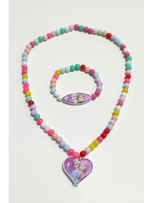 Zenvia Çzgflm Boncuk Çocuk Set Kolye ZNVBJTR-23577