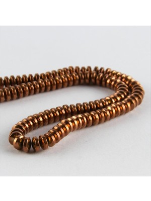 Zenvia Rondela Hematit Taşı Küçük 6 mm ZNVBJTR-23577