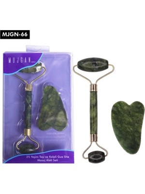 Zenvia Jade Roller Gua Sha Taşı Seti ZNV325-ETT