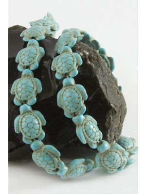 Zenvia 1,8 mm Kaplumbağa Turkuaz Taşı ZNVBJTR-23577