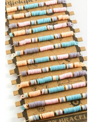 Zenvia Fimo Boncuk Bileklik ZNVBJTR-23577