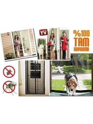Zenvia Mıknatıslı Kapı Sinekliği Tülü-Krem ( 105 x 205 ) ZNV-EVVN3263