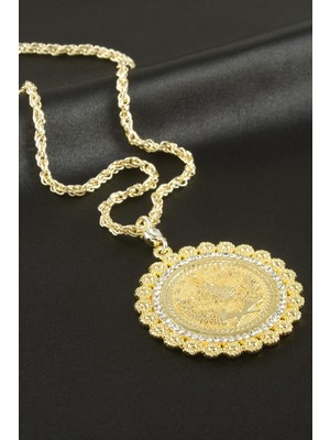 Zenvia Tuğra Taşlı Uçlu Kolye ZNVBJTR-23577