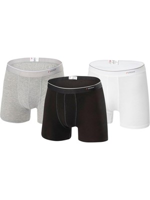 Erdem Erkek Pamuklu Renkli 6'lı Paket Asorti Boxer 1491