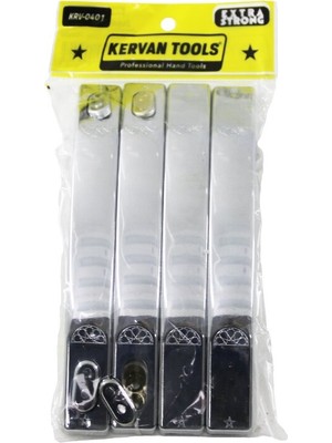 Zenvia 4pcs = 2tkm Plastik Krom Kaplama Duşakabin Kolu 10MM (4887) ZNVA-GO3146