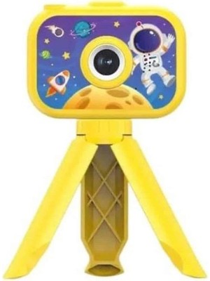 Kafkas Store Tkndy Çocuklara Özel Ayaklı Mini Fotoğraf Makinesi Dijital LCD Ekran