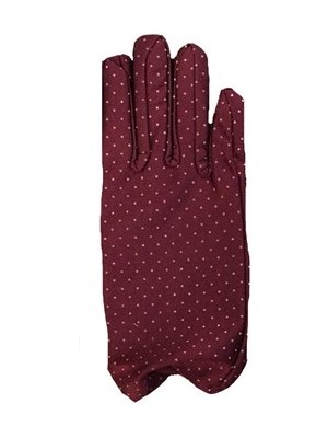 Zenvia Bordo Renk Puanlı Çocuk Eldiveni (4887) ZNVA-GO3146