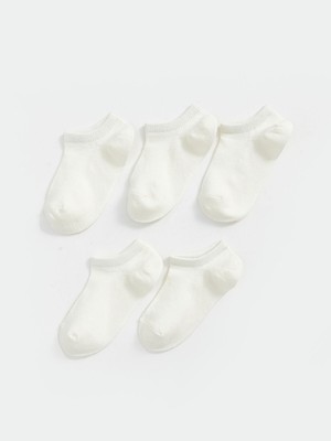 Lc Waikiki Yeni Sezon Basic Kız Bebek Patik Çorap 5'li