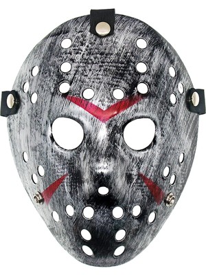 Zenvia Jason Maskesi Hannibal Maskesi Metal Gümüş Renk 20X25 cm (4887) ZNVA-GO3146